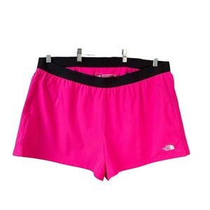 The North Face Women's Vibrant Pink Athletic‎ Shorts